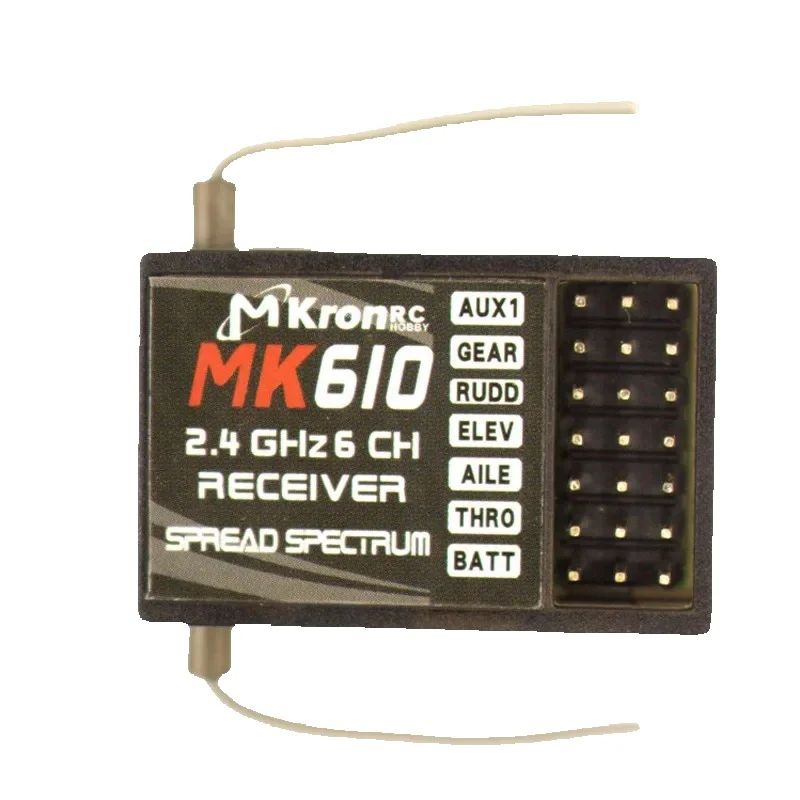Drone Rc Transmitter And Receiver - DSM2 MK610 AR6100 2.4 グラム 6CH