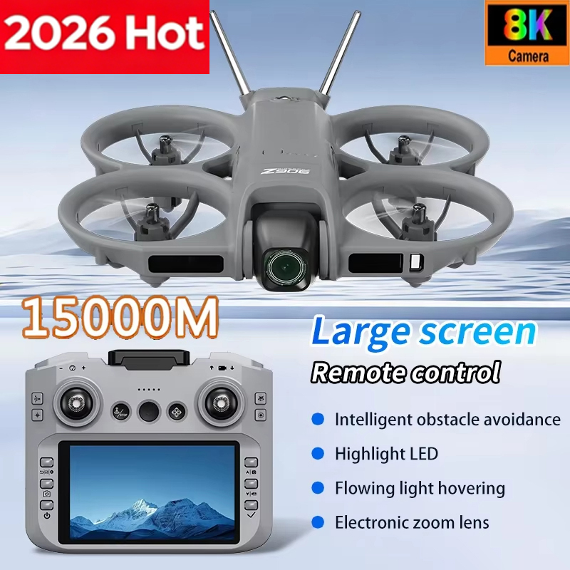 Drone Smart Rc Foldable - 2026 Z906折りたたみ式GPSドローン 8Kデュアルカメラ 5G WIFI FPV