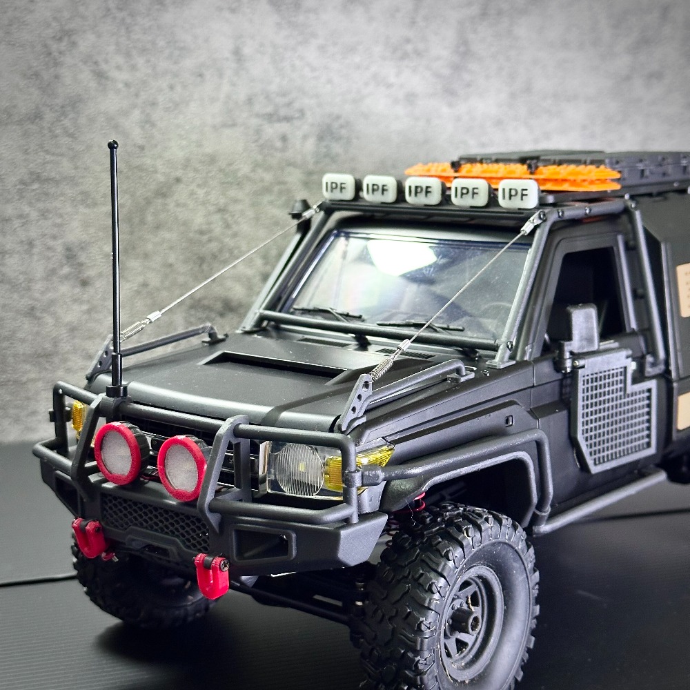 Rc Car Body Shell - RCオフロードアップグレードキット カスタムシミュレーションボディシェル改造パーツ MN‑82S 1/12 RCトラック用 DIYスタイリング装飾