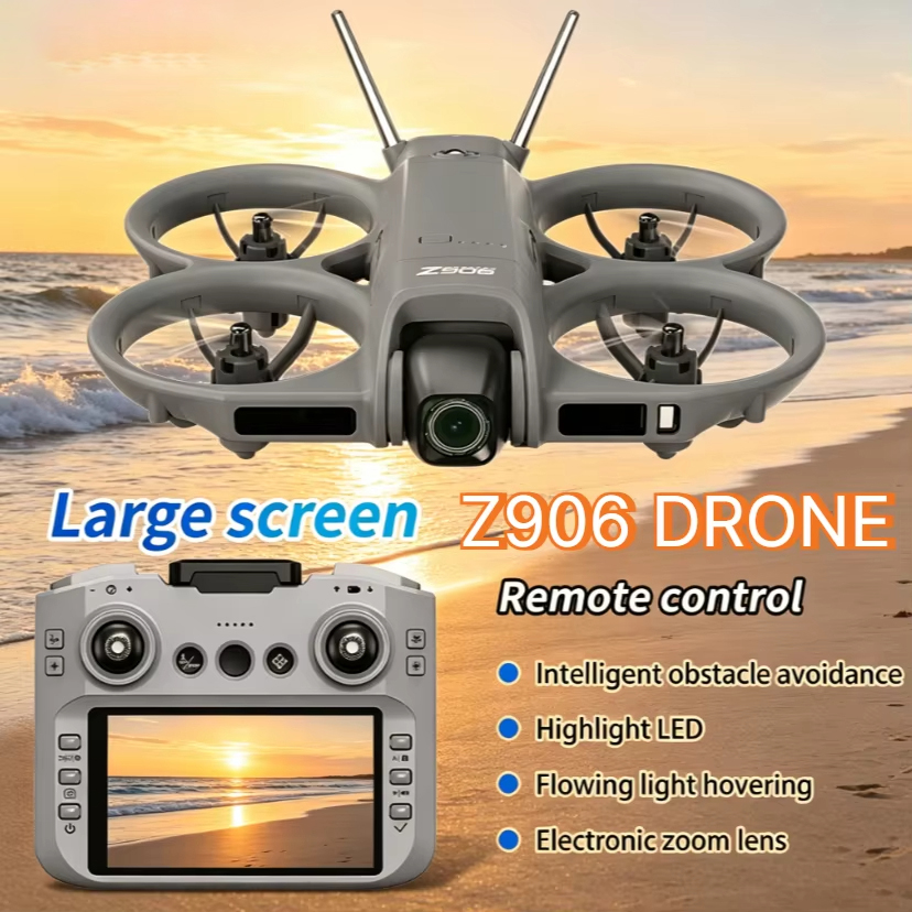 Drone Smart Rc Foldable - ホットZ906折りたたみ式GPSドローン8Kデュアルカメラ5G WIFI FPV 4方向障害物回避オプティカルフロージャイロスマートRC空中クアッドコプター