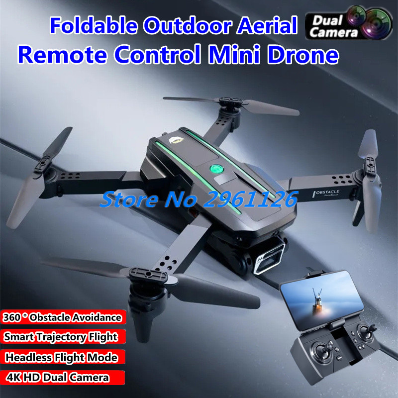 Drone Smart Rc Foldable - 4K折りたたみ式屋外空中リモコンミニドローン スマート軌道飛行 ヘッドレス飛行モード WIFI FPV RCクアッドコプタードローン