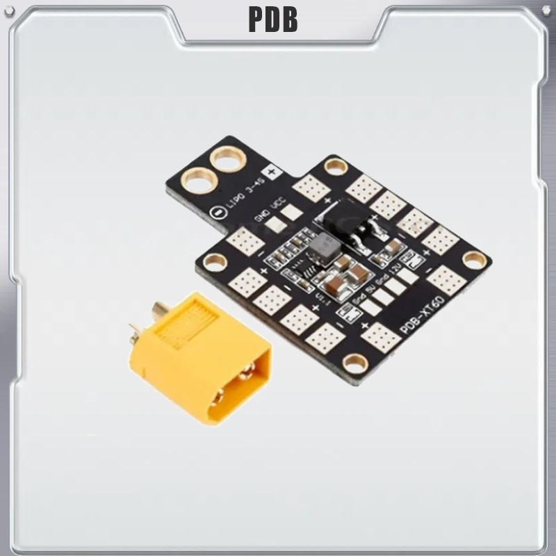 Micro Fpv Quad - 3A PDB分配モジュールXT60、ダブルBEC 5v / 12v搭載、FPVドローン、FPV QAV250