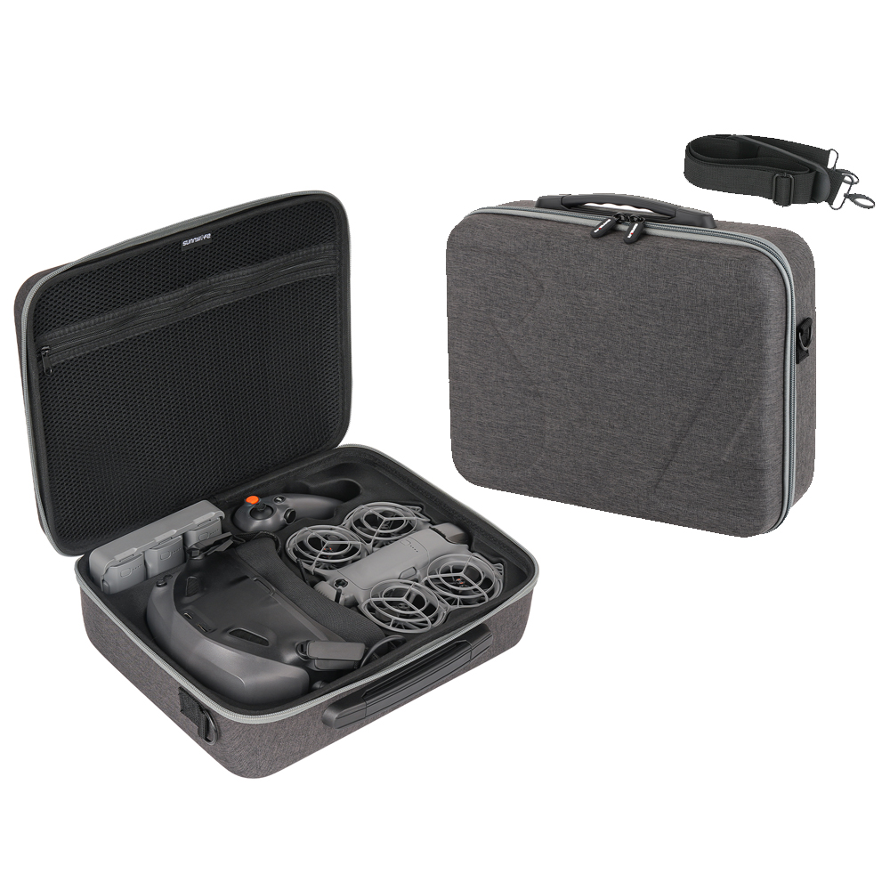 Drone Carrying Bag - DJI NEO2 およびゴーグル N3 用キャリングケース、ショルダーストラップ付き大容量ハードケース収納バッグ、Neo2 ドローンアクセサリー用ドローン