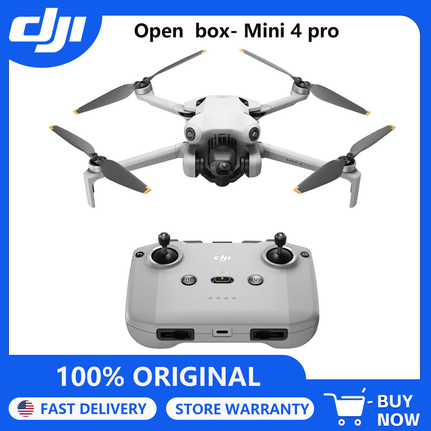 Drone Dji Rc N2 - 開封済み-DJI ドローン Mini 4 Pro (DJI
