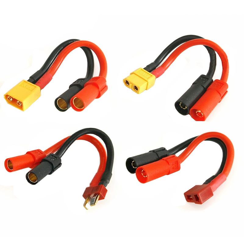 Drone Rc Not Connected - Xt150からxt60 rcドローン用、tプラグ、オスメスコネクタ、バッテリー、esc、充電器、アダプターケーブルの接続、12awg、転送ワイヤー、1個