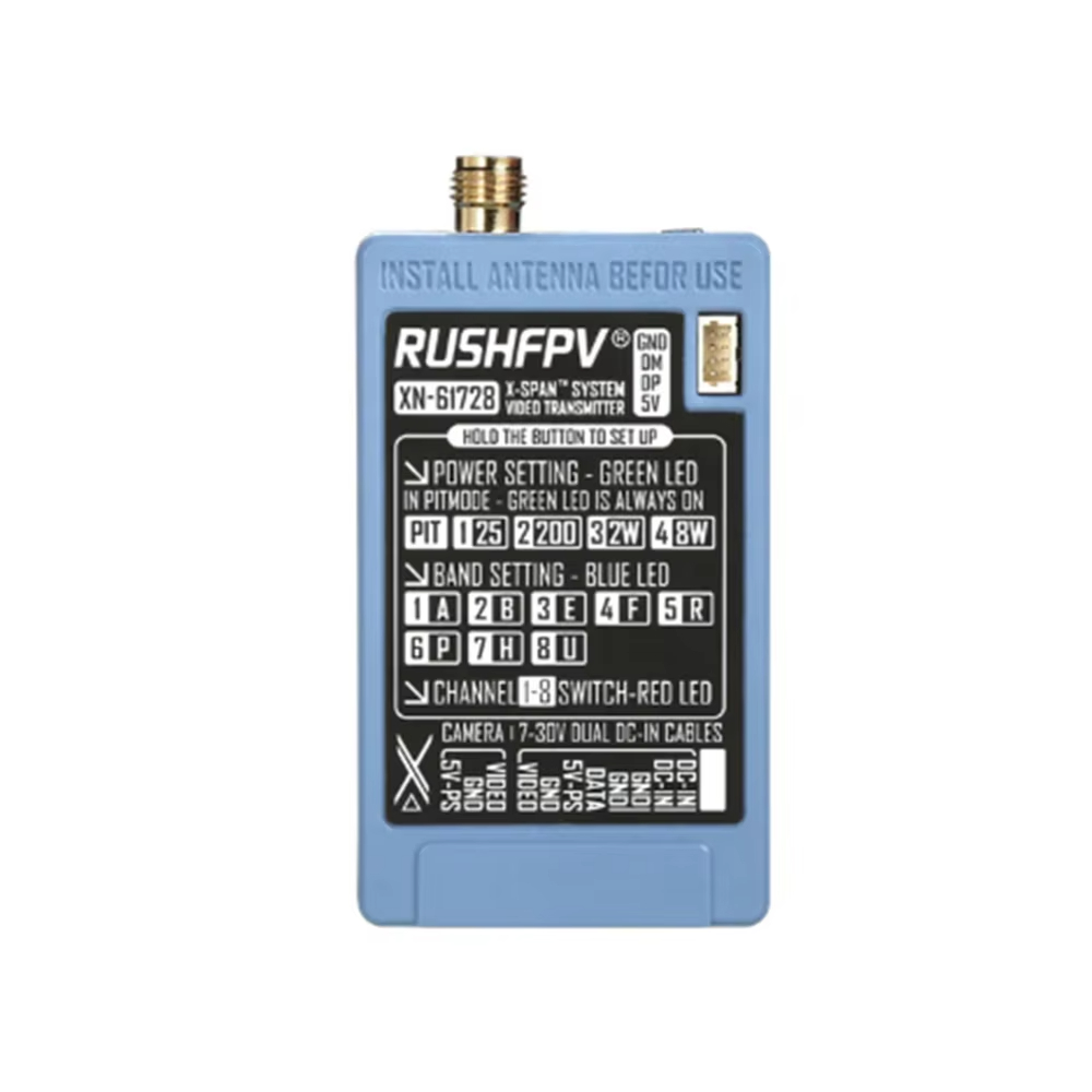 RUSHFPV 6.1‑7.2G 8W X61728 VTX - Drone Rc Transmitter And Receiver のレビューと価格