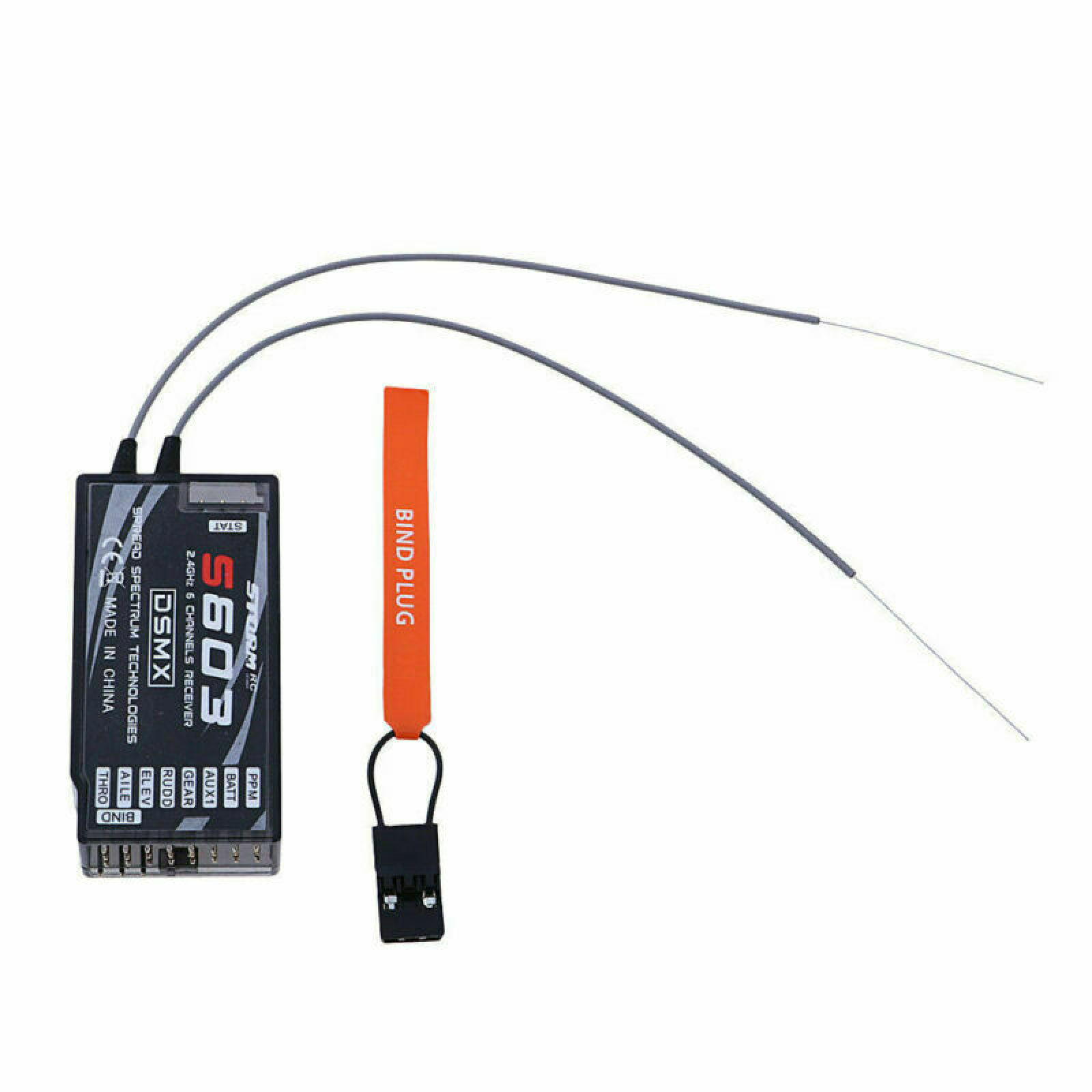 6CH 2.4GHz PPM S603 レシーバー 3dbi - Drone Rc Transmitter And Receiver のレビューと価格