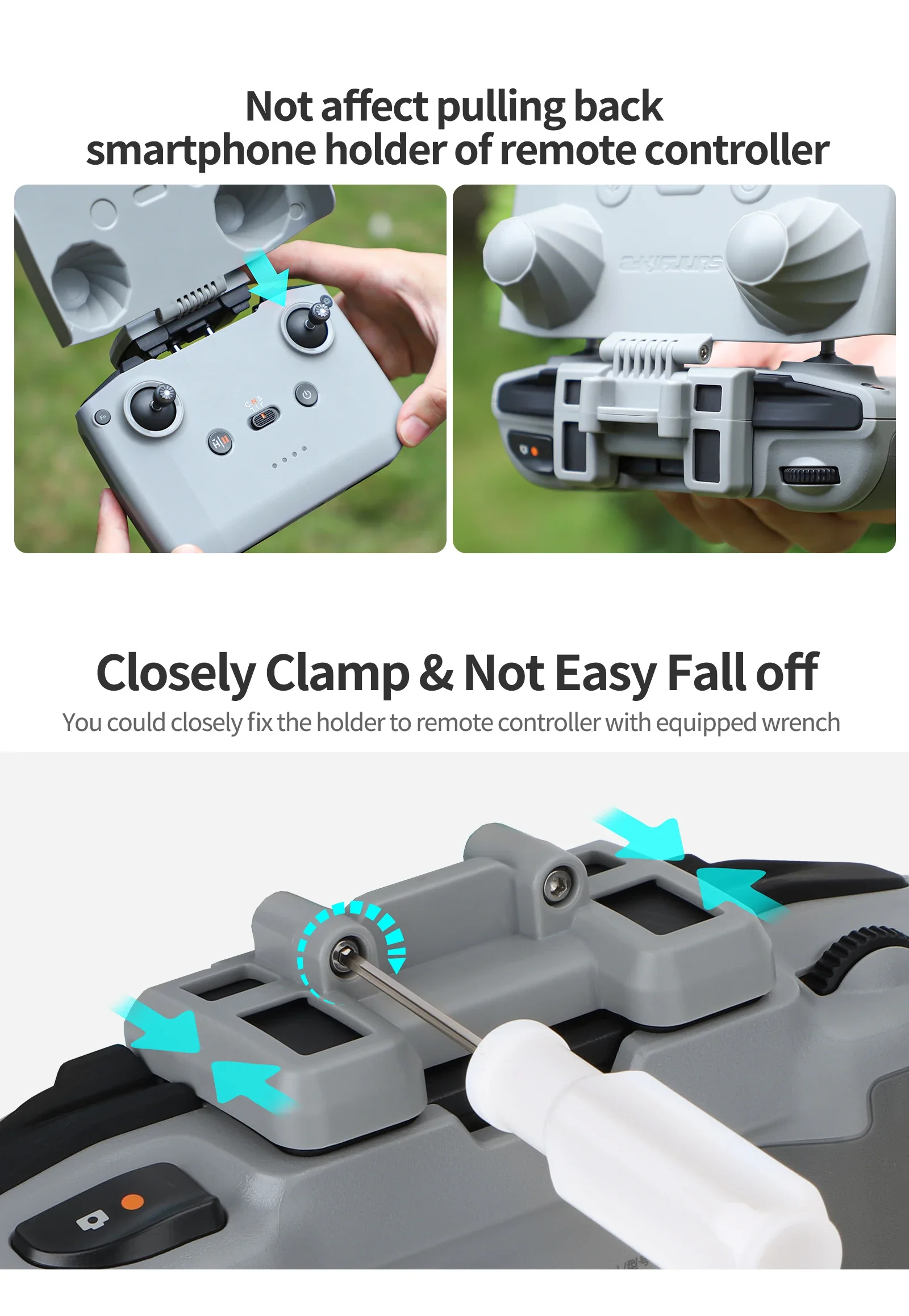 2 in 1 コントローラープロテクター サンフード コント - Drone Dji Rc N2 のレビューと価格