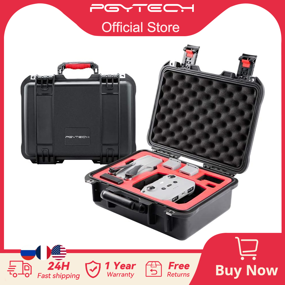 Pgytech-Dji Air 3 Pro用安全キャリングケ - Drone Dji Rc N2 のレビューと価格