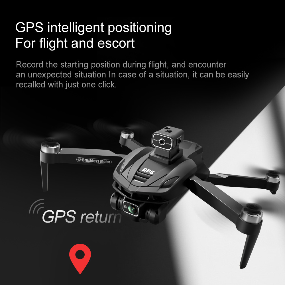 オリジナルV168 GPSドローン プロフェッショナル 8K - Drone Top Rc のレビューと価格