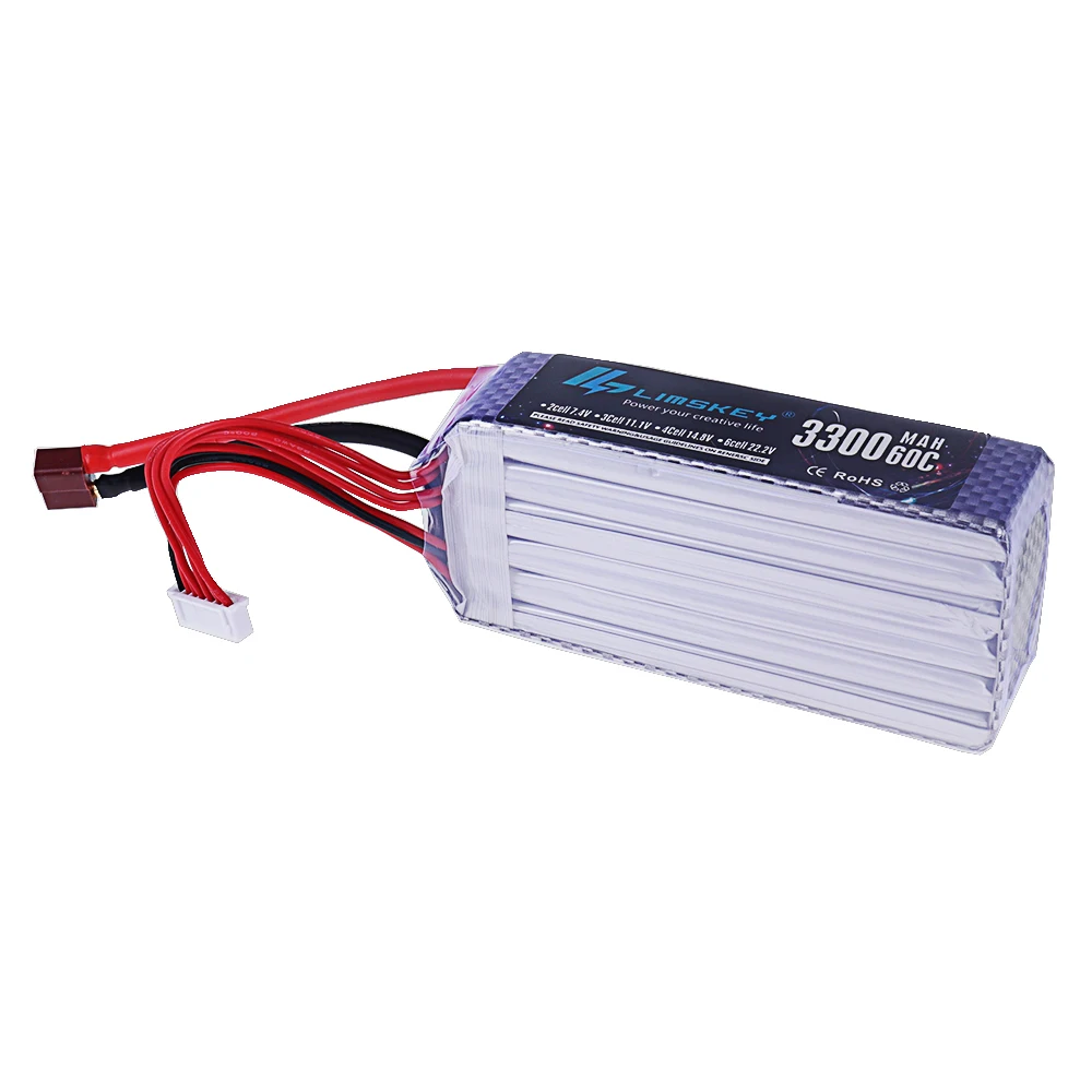 新品 3300mAh 22.2V 60C 6S リポバッテリ - Drone Rc Boat のレビューと価格