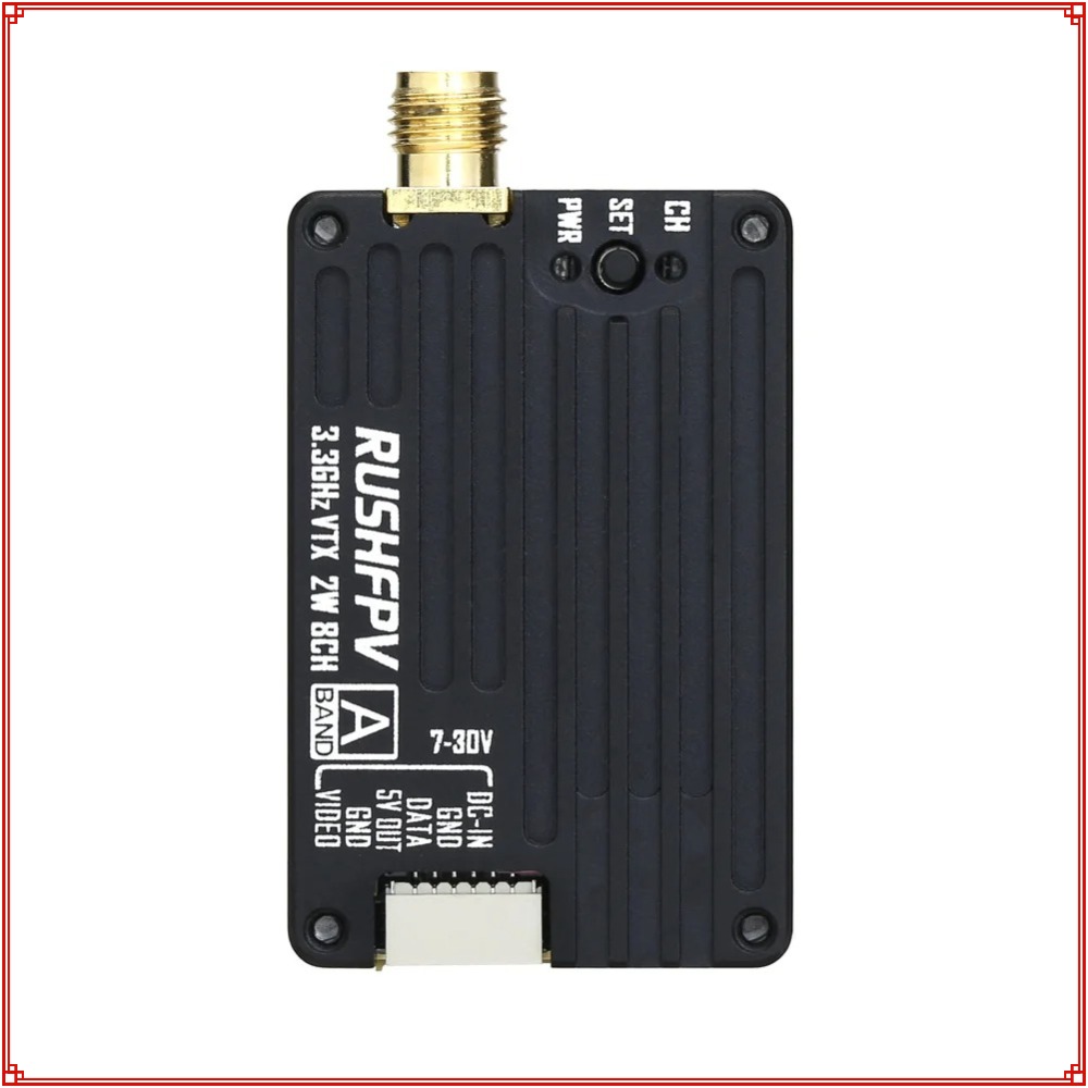 2026年新型 RUSHFPV 3.3G 2W VTX送信機 - Drone Rc Transmitter And Receiver のレビューと価格