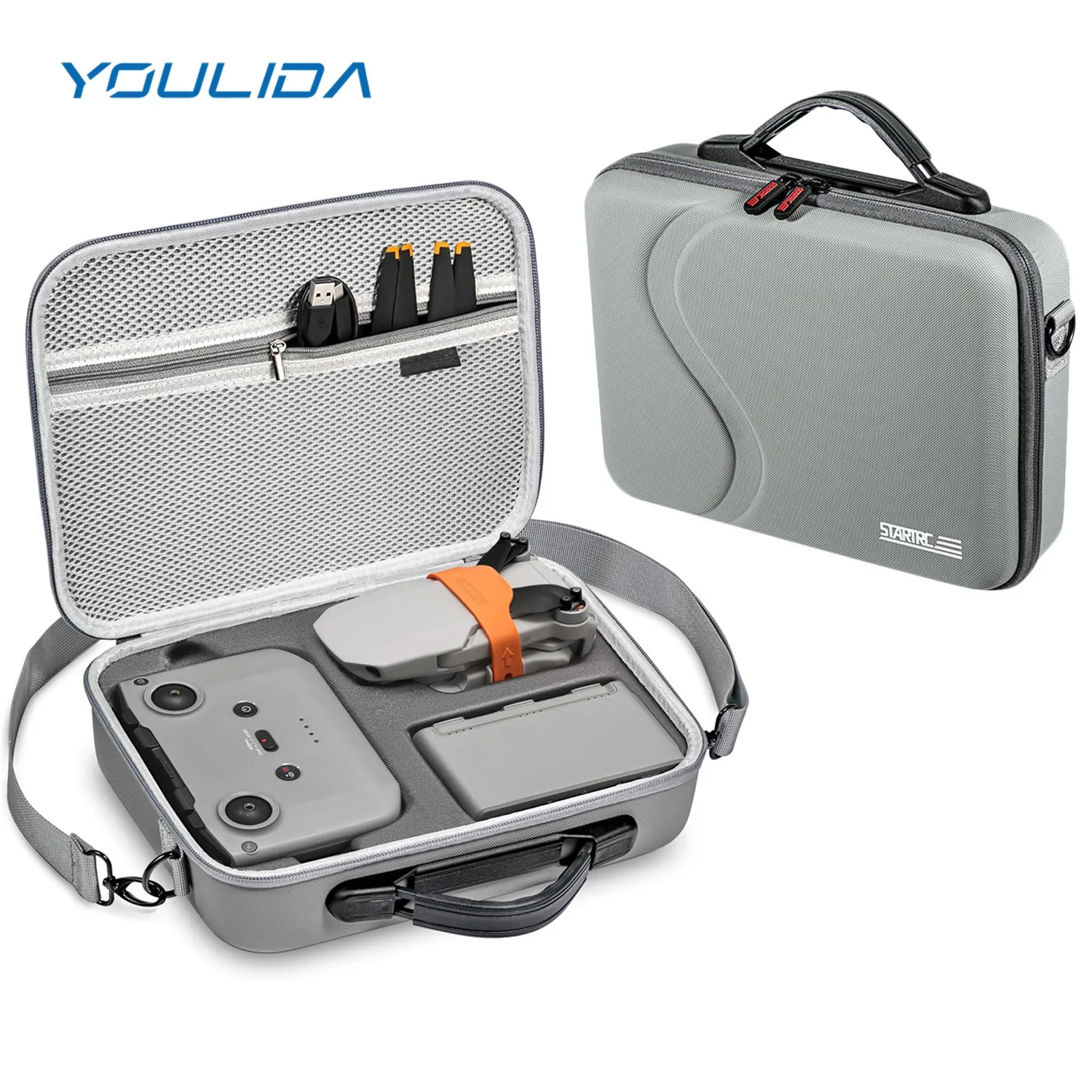 ミニ 2 ショルダーバッグ PU ポータブル収納ケーストラベ - Drone Carrying Bag のレビューと価格