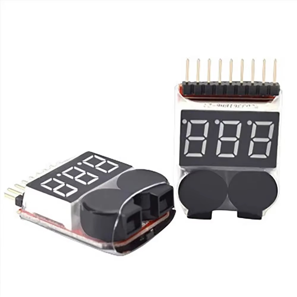 BX100 1-8S リポバッテリー電圧インジケーターテスタ - Drone Rc Diy のレビューと価格