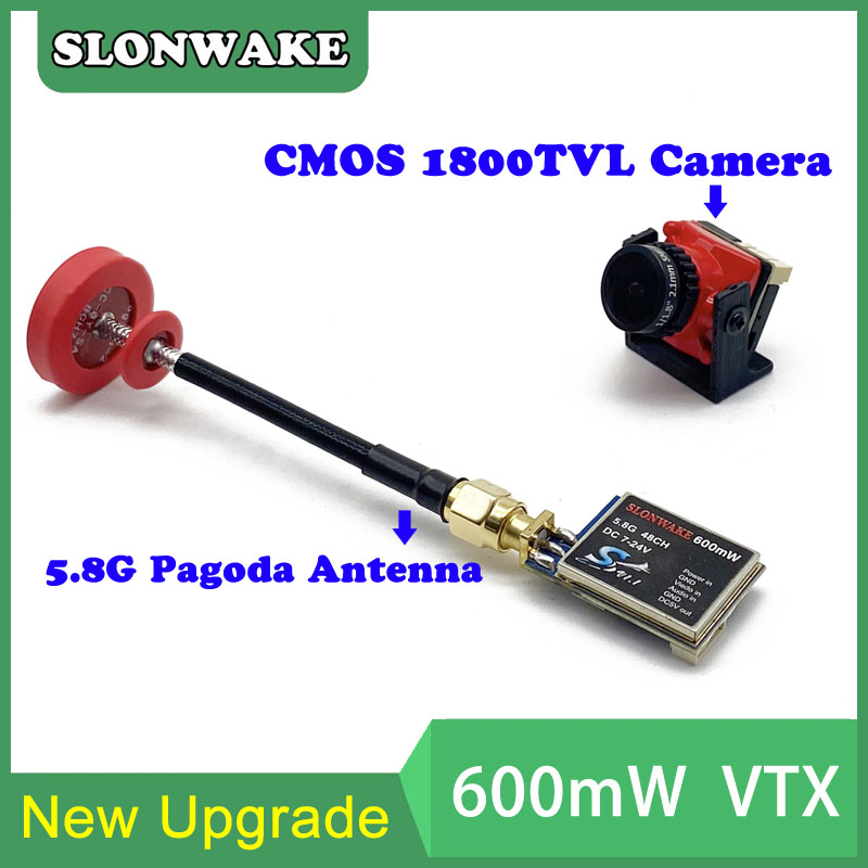 すぐに使える5.8G 48CH 600mWビデオ送信機とCm - Drone Rc Transmitter And Receiver のレビューと価格