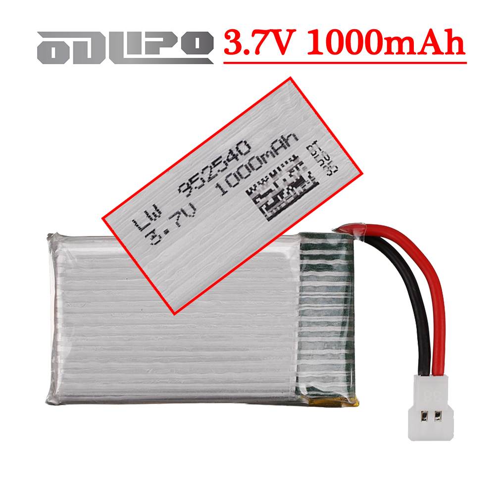 3.7V 1000mAh 25C リポバッテリー Syma  - Drone Mjx Rc のレビューと価格