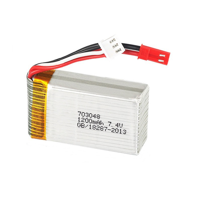 リポバッテリー 2S 7.4V 1200mAh 703048 - Drone Rcs のレビューと価格