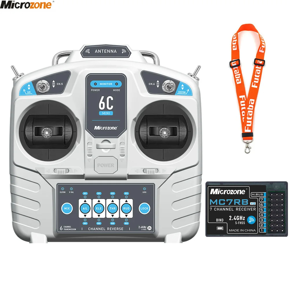 受信機付きマイクロゾーンコントローラー送信機,rc飛行機とド - Drone Rc Boat のレビューと価格