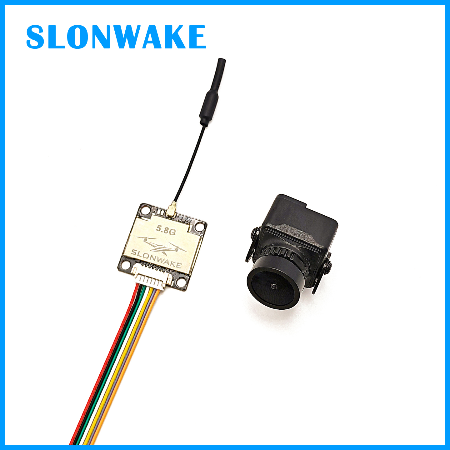 SLONWAKE すぐに使える5.8G 48CH Pit/2 - Drone Rc Transmitter And Receiver のレビューと価格