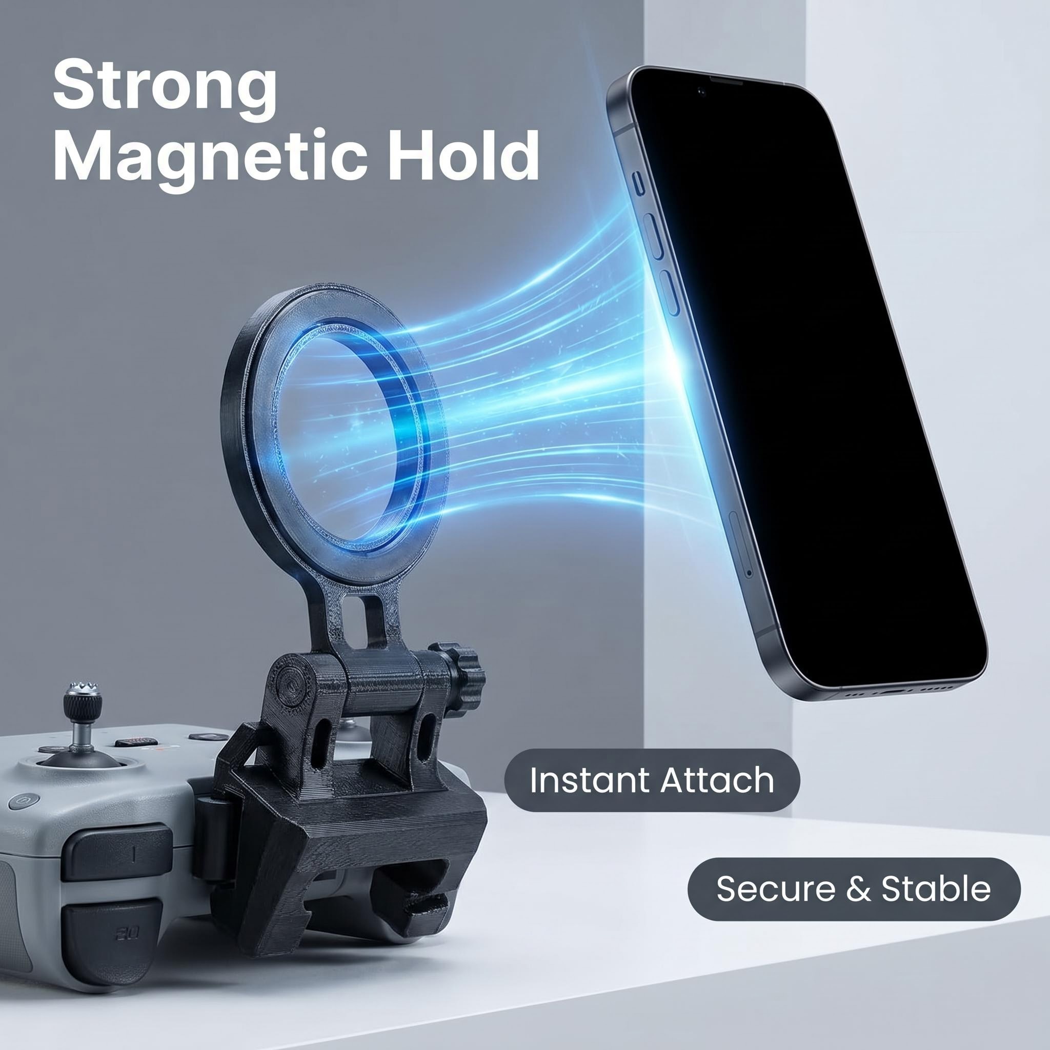 折りたたみ式 MagSafe 磁気電話マウント DJI RC - Drone Dji Rc N2 のレビューと価格