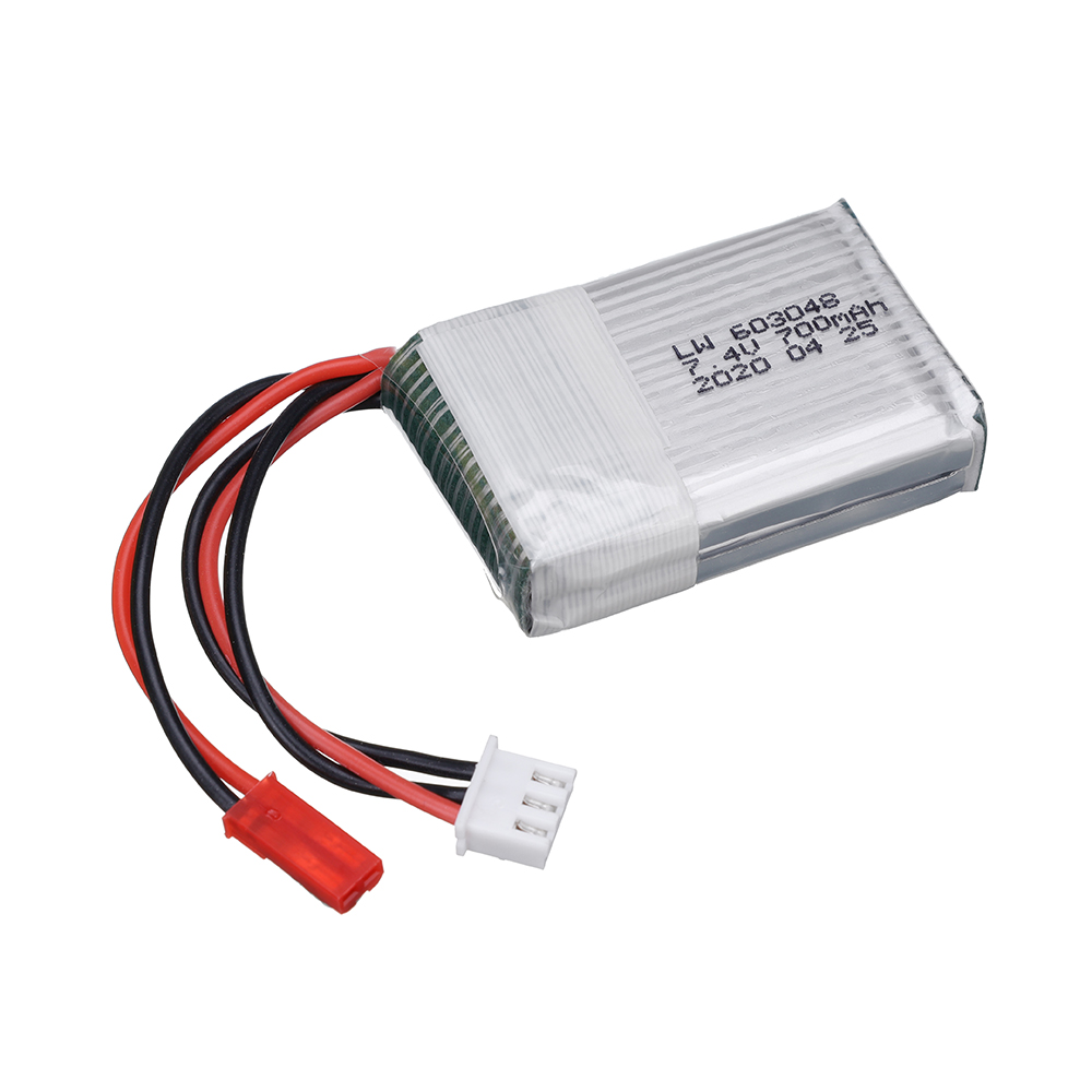 7.4V 700mAh 25c リポバッテリー MJXRC  - Drone Mjx Rc のレビューと価格
