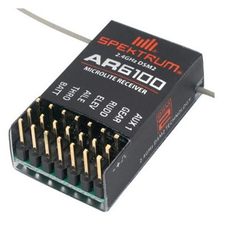 AR6100 DSM2 6CH 2.4GHz レシーバー S - Drone Rc Transmitter And Receiver のレビューと価格