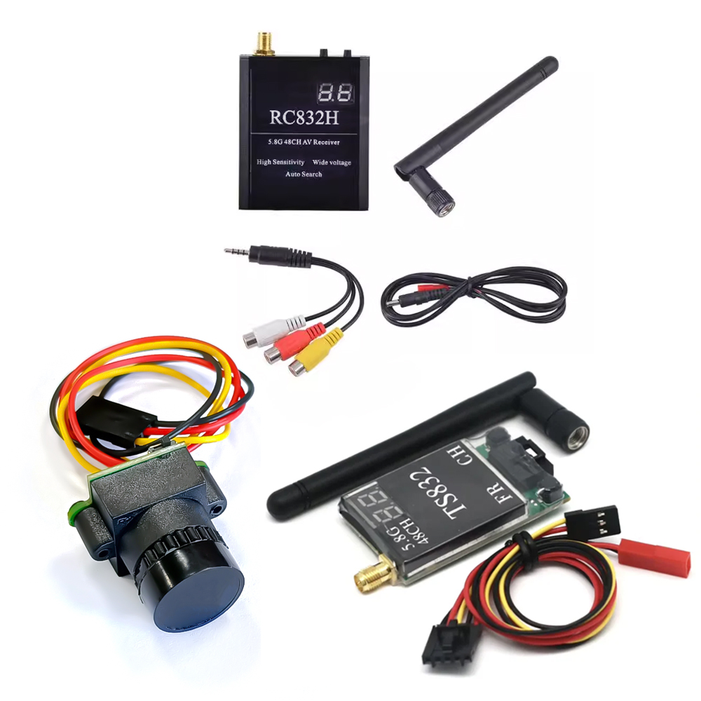 TS832 レシーバー +RC832 +1000TVL カメ - Drone Rc Harness のレビューと価格