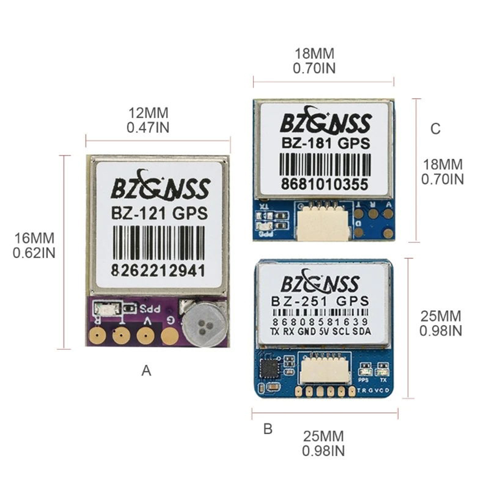 BZ-181 GPSモジュール デュアルプロトコル リターン - Gps Module Drone のレビューと価格