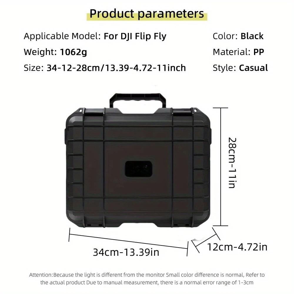 DJI Flip用ハードシェル収納ケース、RC N3/RC  - Drone Carrying Bag のレビューと価格