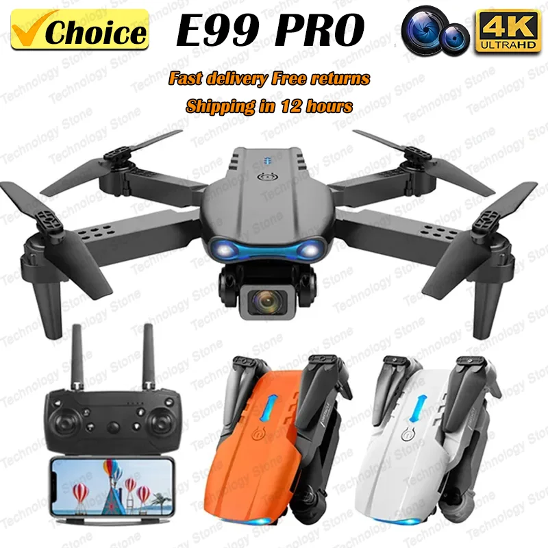 E99 K3 Pro折りたたみ式ミニドローン 4K HDデュ - Drone Rc E99 Pro のレビューと価格