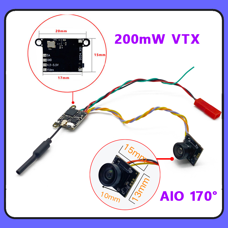 SLONWAKE 5.8G 1200TVL FPV カメラ  - Drone Rc Transmitter And Receiver のレビューと価格