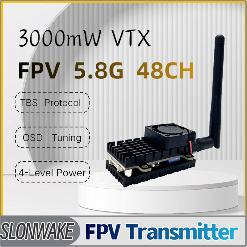 SLONWAKE 5.8G 3000mW シミュレーション  - Drone Rc Transmitter And Receiver のレビューと価格