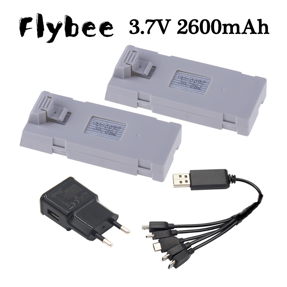 3.7V 2600mAh RC ドローンバッテリー安定した  - Drone Rc E99 Pro のレビューと価格