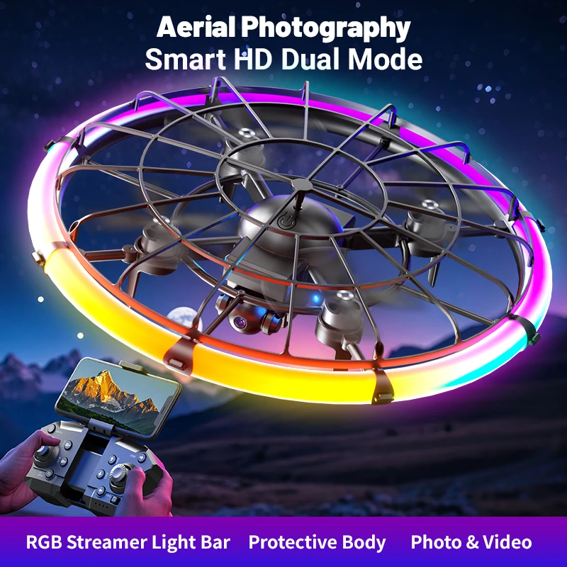 JJRC H145 UFO RCドローン、デュアルHDレンズ - Drone Rc Harness のレビューと価格