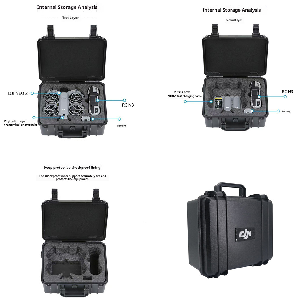 DJI NEO2保護ケース、DJI NEO2 Fly Mor - Drone Carrying Bag のレビューと価格