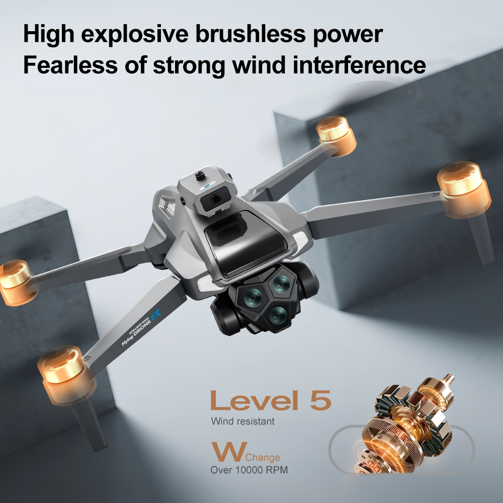 GISAEV M66ドローン スクリーンリモコンとトリプルバ - Drone Smart Rc Foldable のレビューと価格