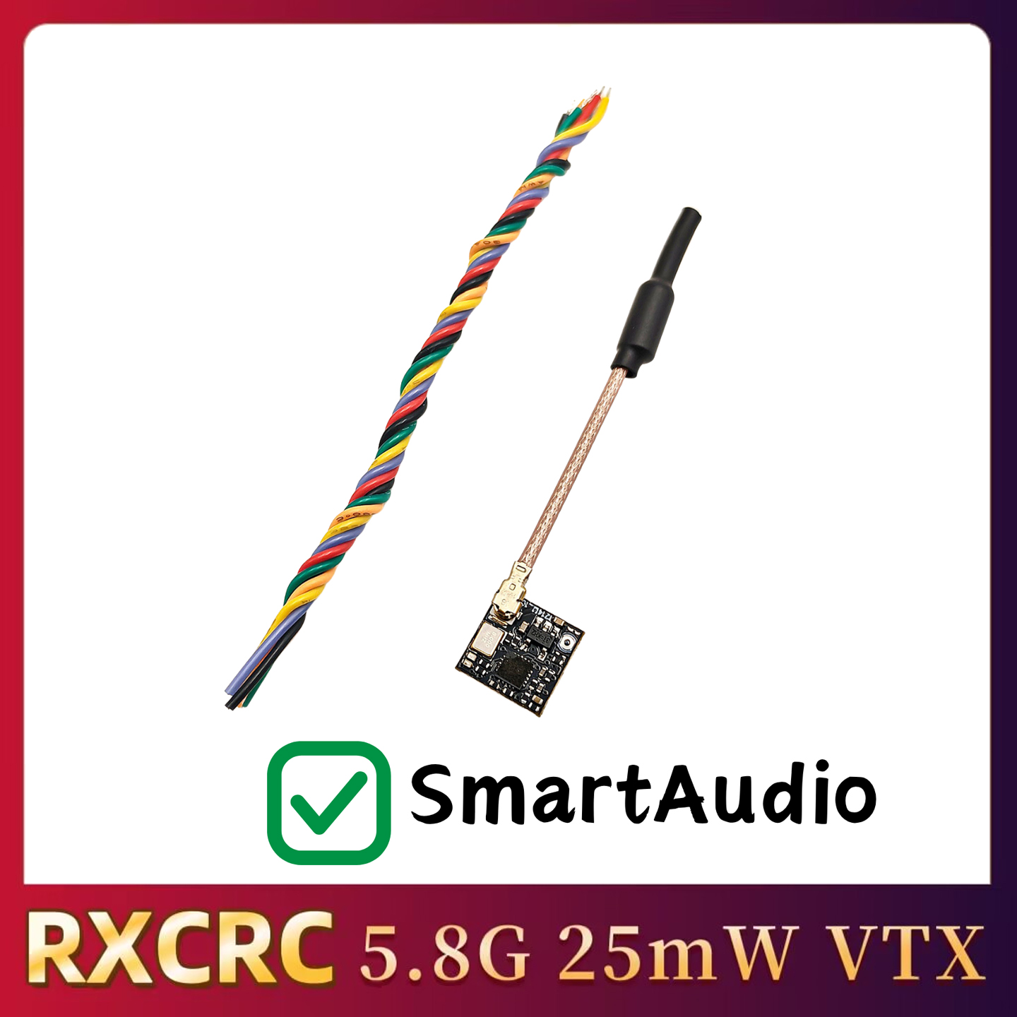 RXCRC 5.8GHz 48CH FPV 25mW アナロ - Drone Rc Transmitter And Receiver のレビューと価格