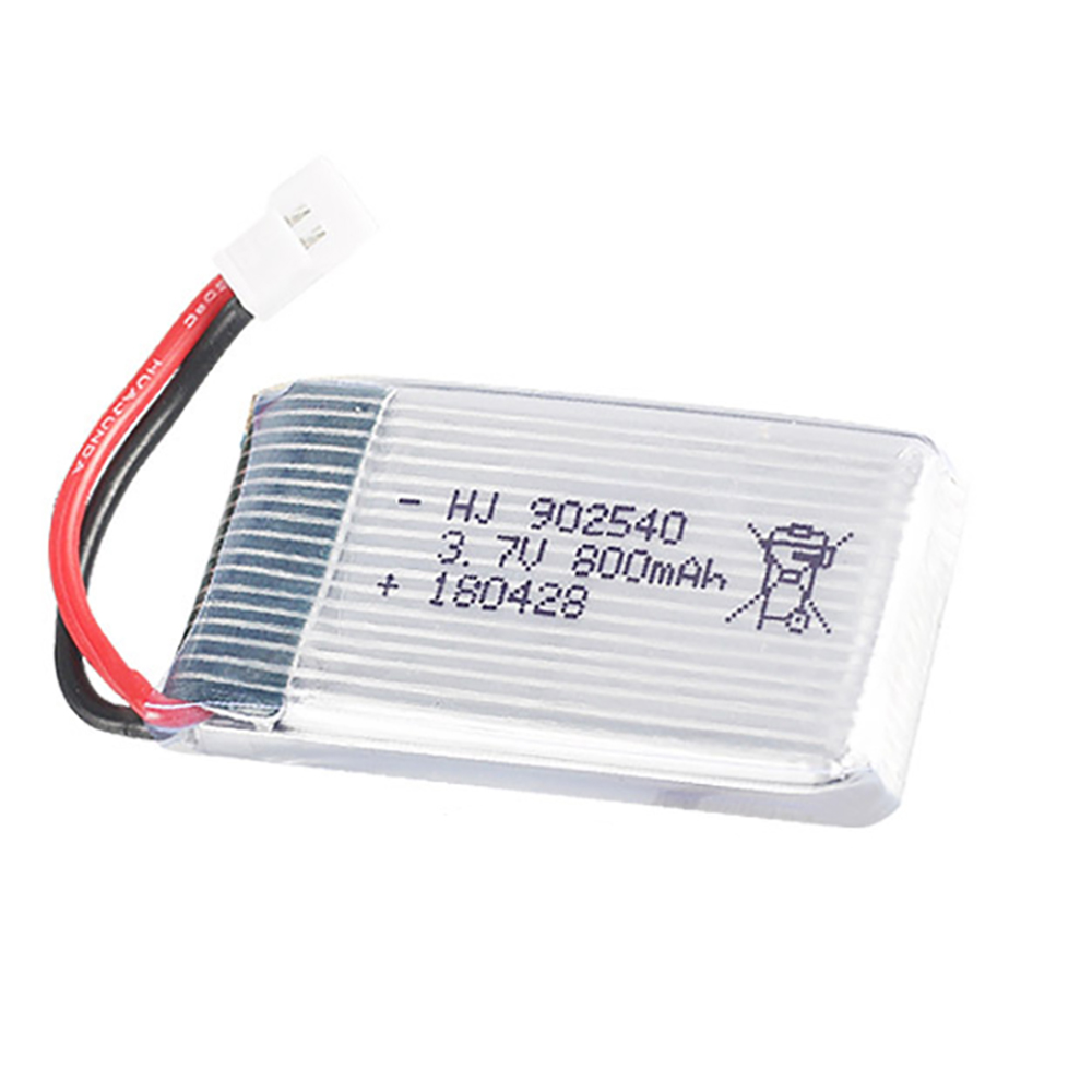 3.7V 800mAh 902540 25C リポバッテリー - Drone Rcs のレビューと価格