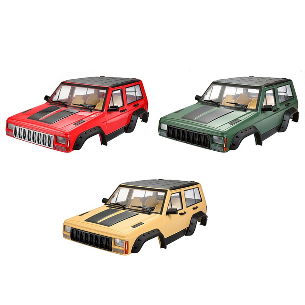 塗装済みハードプラスチック製313mmホイールベースチェロキ - Rc Car Body Shell のレビューと価格