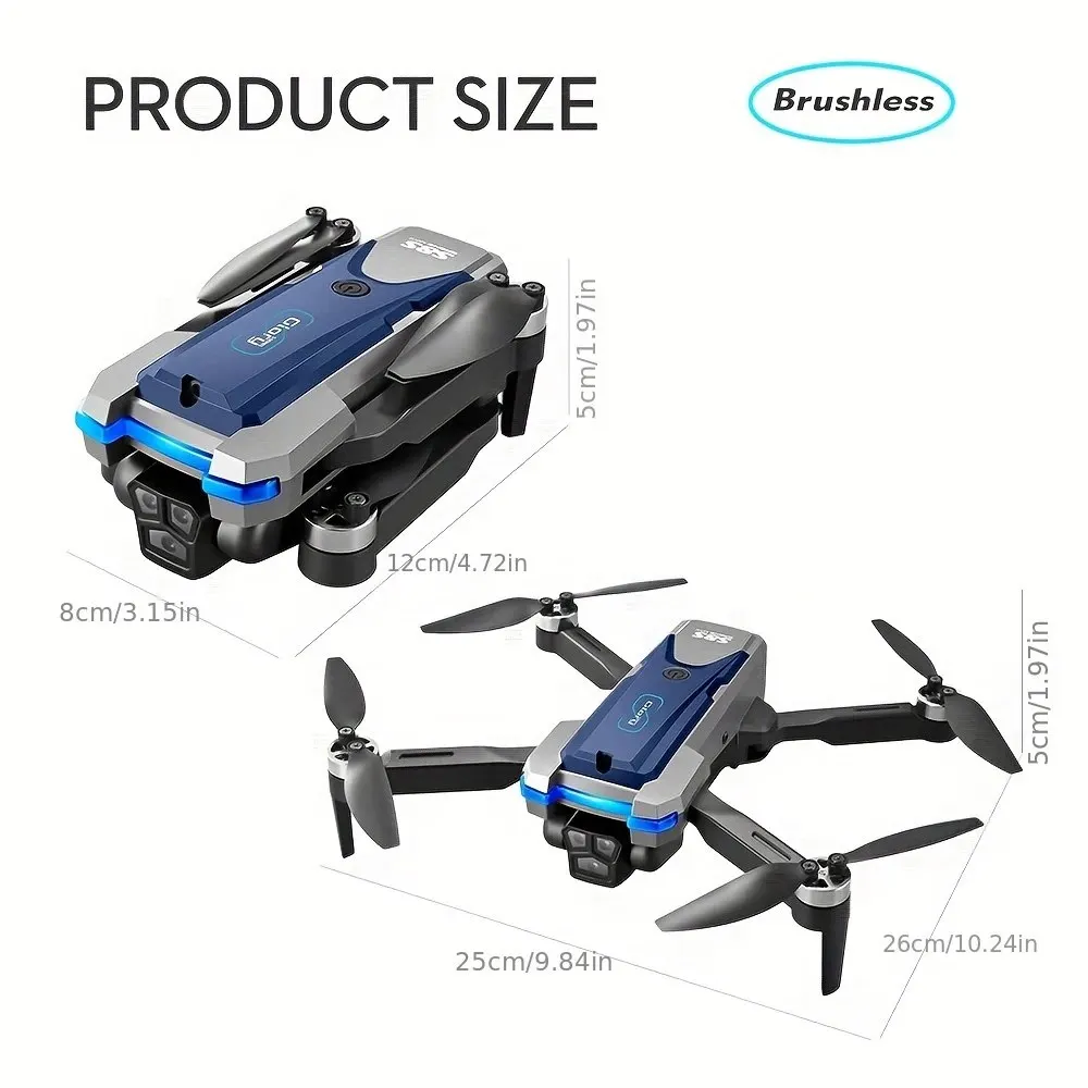 折りたたみ式リモートコントロールドローンRCS8S GPS, - Gps Module Drone のレビューと価格
