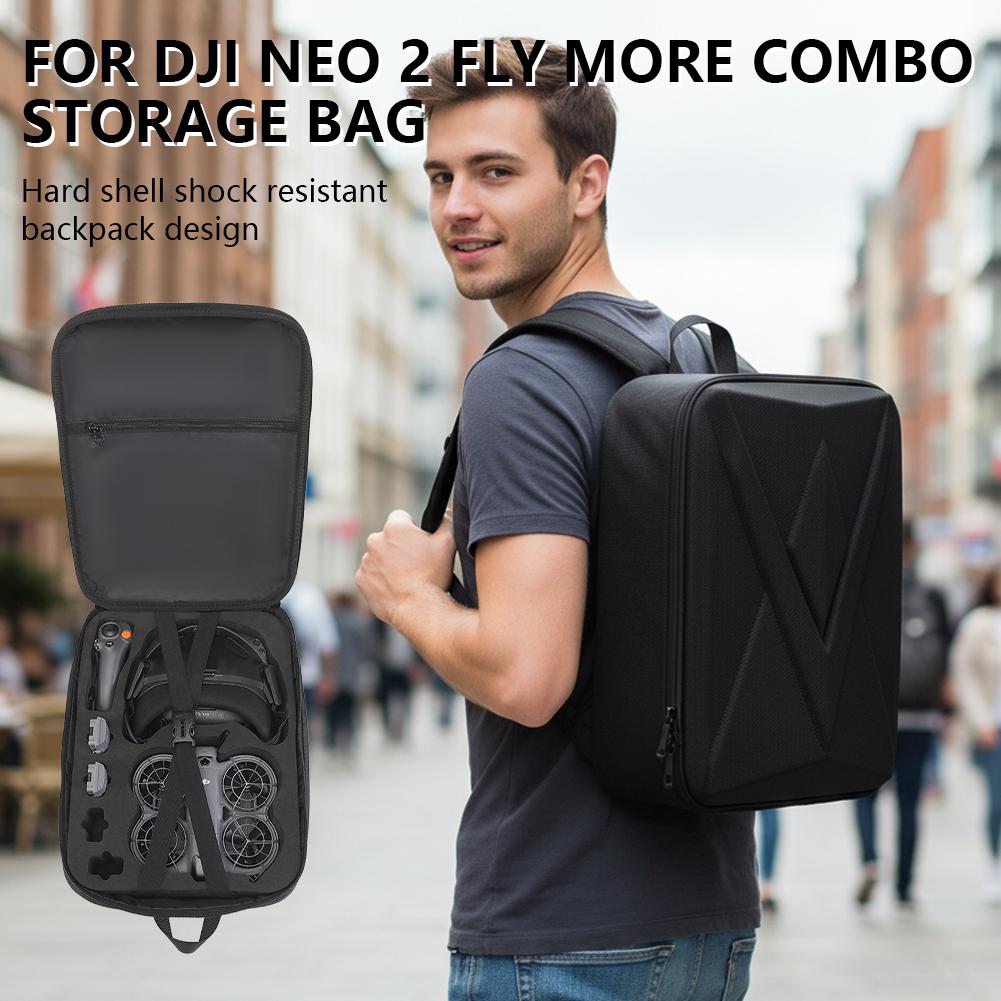 ハードバックパック DJI NEO 2 収納ケースショルダー - Drone Carrying Bag のレビューと価格