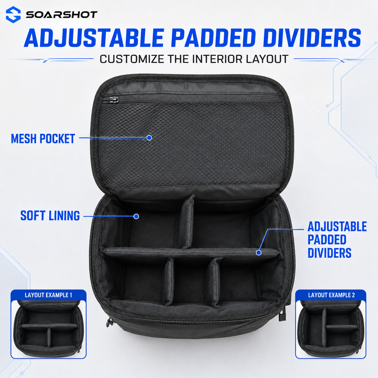 SOARSHOT DJI Avata 2 ゴーグル3用キャリ - Drone Carrying Bag のレビューと価格